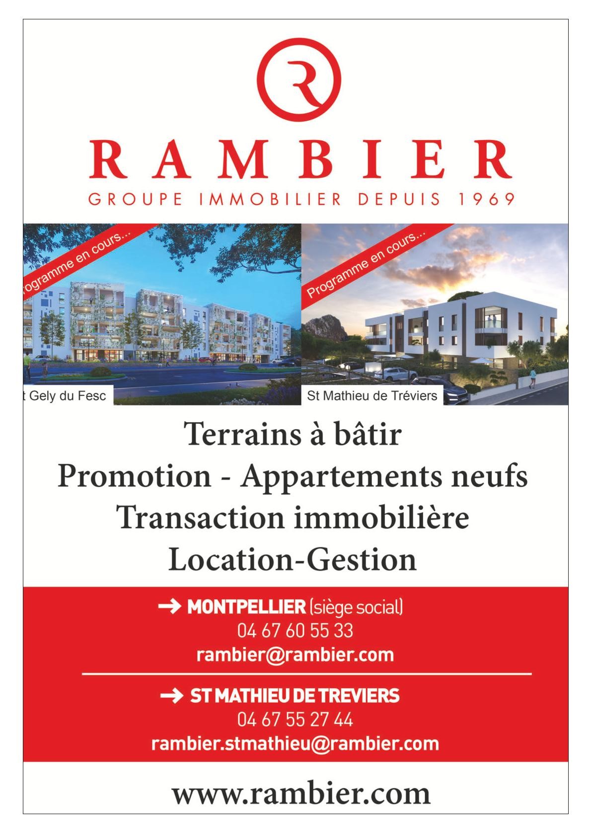 Rambier Immobilier